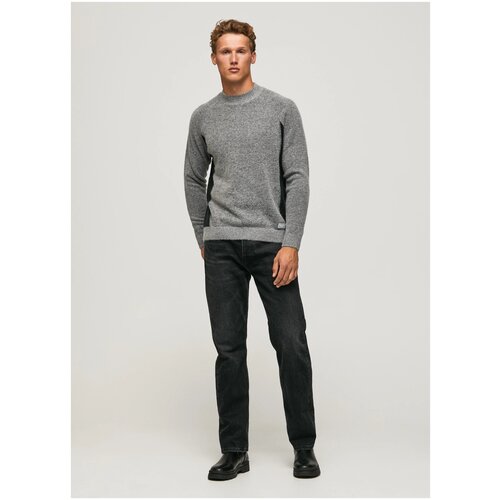 фото Пуловер для мужчин, pepe jeans london, модель: pm702273, цвет: серый, размер: 46(s)