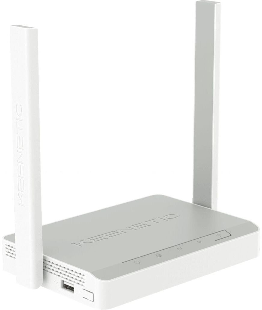 Роутер беспроводной Keenetic Extra (KN-1713) с Mesh Wi-Fi 5 AC1200, 4-портовым Smart-коммутатором и многофункциональным портом USB