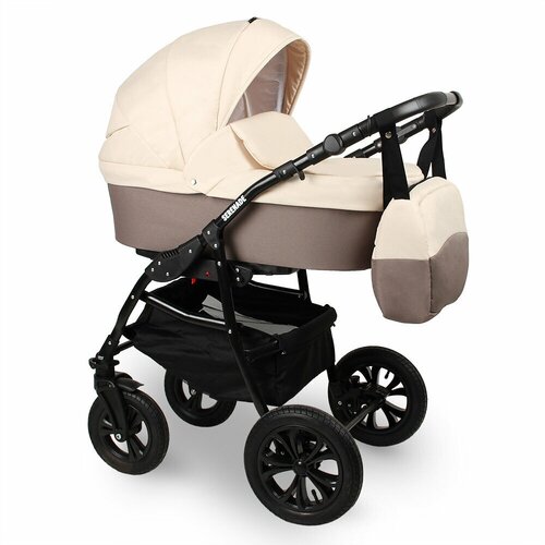 Коляска 2в1 Smile Line SERENADE (бежевый-светло бежевый)