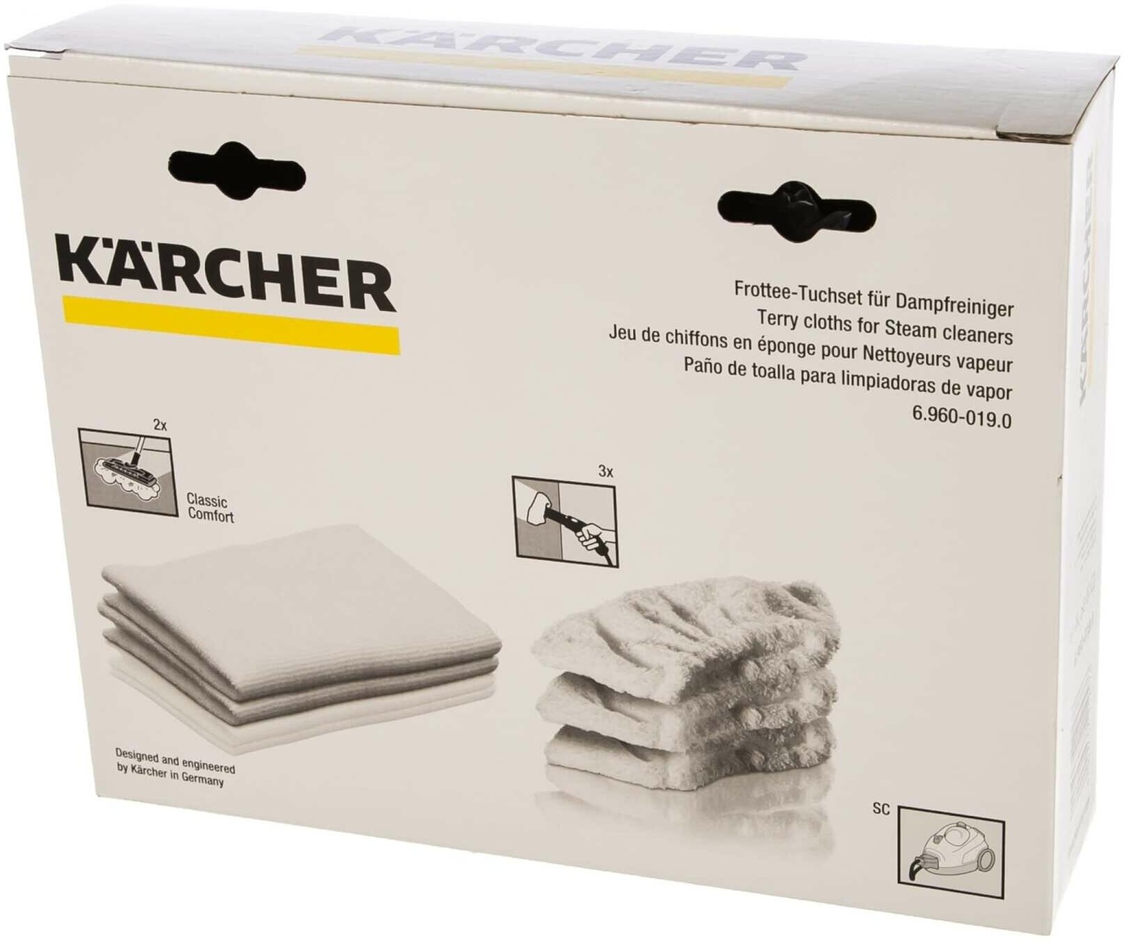 Комплект салфеток для пароочистителя Karcher - фото №15