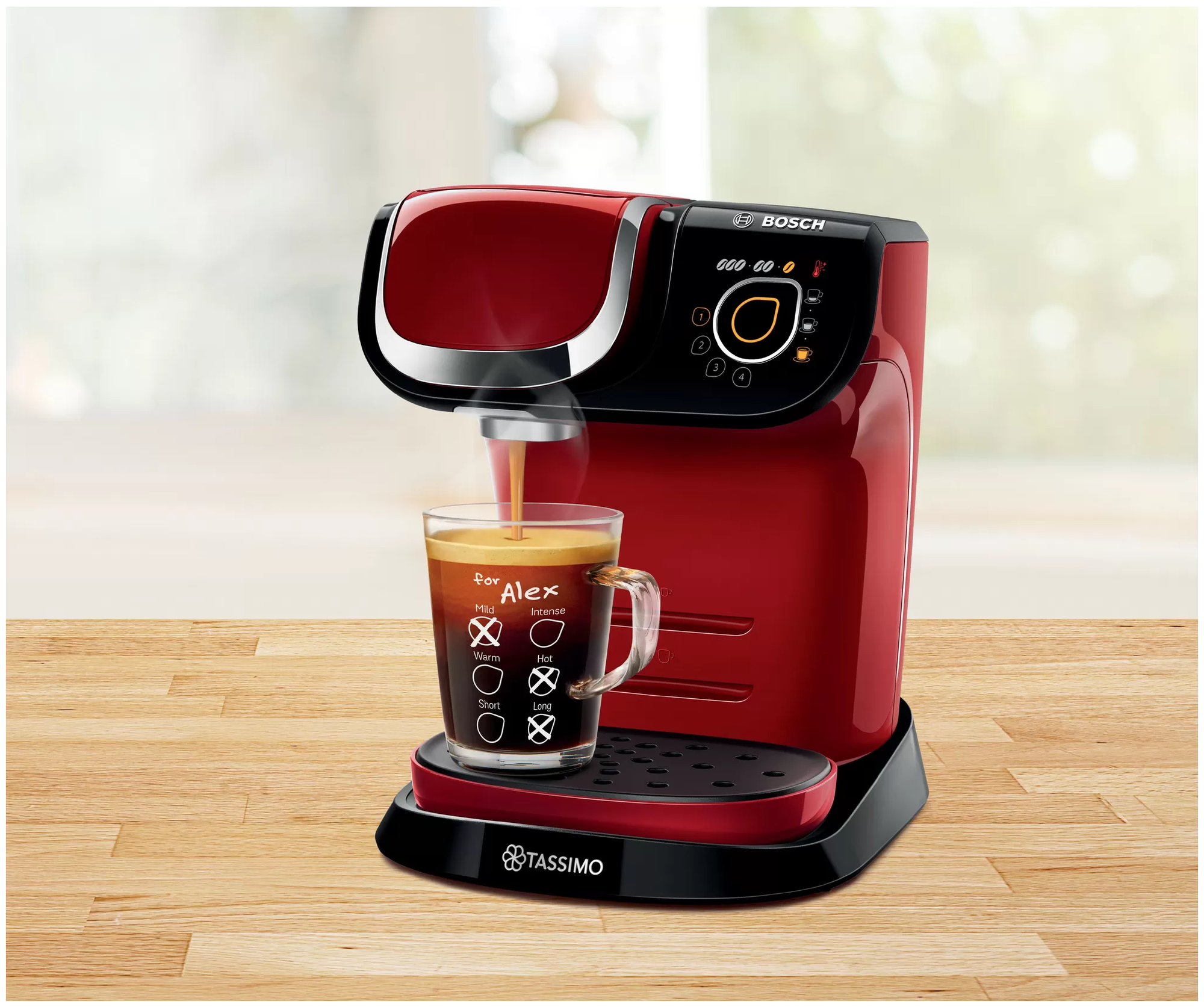Капсульная кофеварка BOSCH Tassimo , 1500Вт, цвет: белый - фото №3