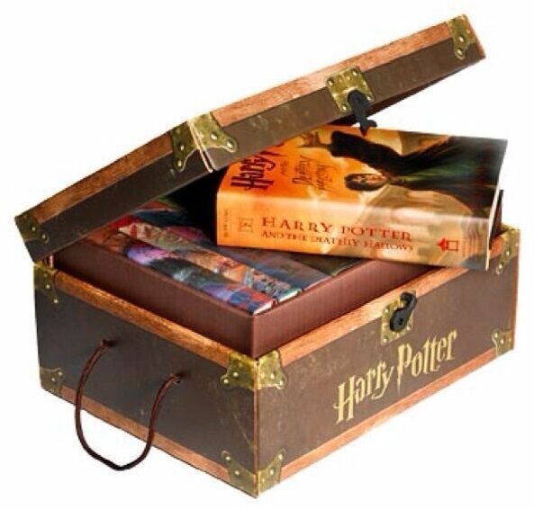 Harry Potter Boxed Set #1-7 and Harry Potter and the Cursed Child Behind the Scenes Scholastic