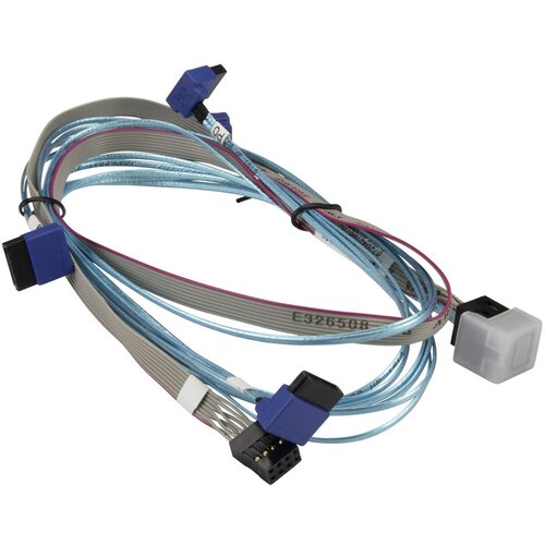 Переходник Supermicro CBL-SAST-0811 адаптер переходник supermicro aom sas3 8i8e 8 port mini sas hd int to ext cable adapter