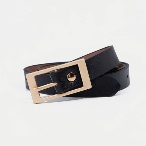 фото Ремень сима-ленд, размер 100, черный сима-лэнд