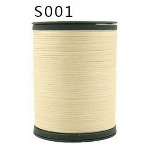 Нить вощеная плоская Galaces 0,8 мм (150D) - 110 метров (S001)(светло-бежевая)