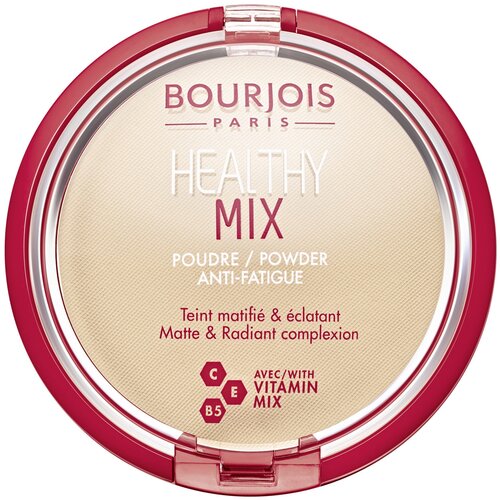 BOURJOIS Пудра Healthy Mix № 04 Light Bronze, 10 г