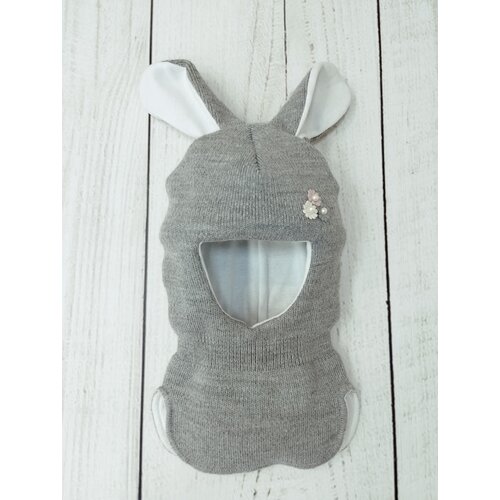 фото Шапка мой ангелок, размер 46-48 см, серый