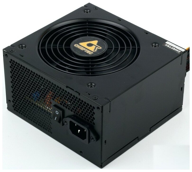 Блок питания ATX Chieftec 600W (ATX 2.3, 80 PLUS BRONZE, Active PFC, 120mm fan) Retail - фото №5