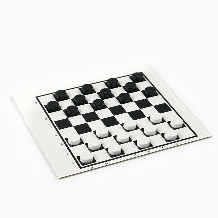 Десятое Королевство Настольная игра 2 в 1 "Надо думать": шашки, шахматы