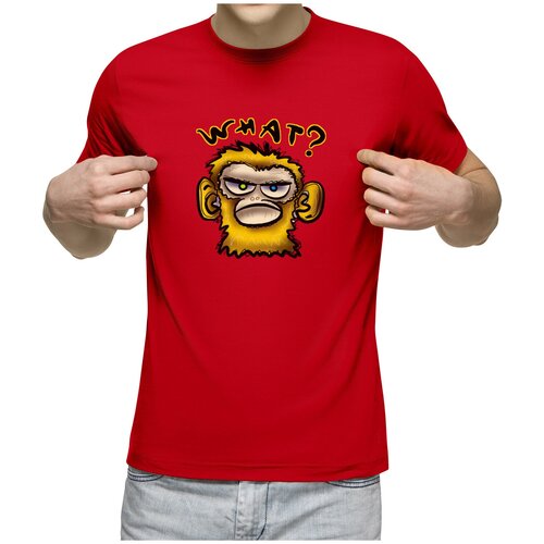 фото Мужская футболка «ну и что?» (l, темно-синий) us basic