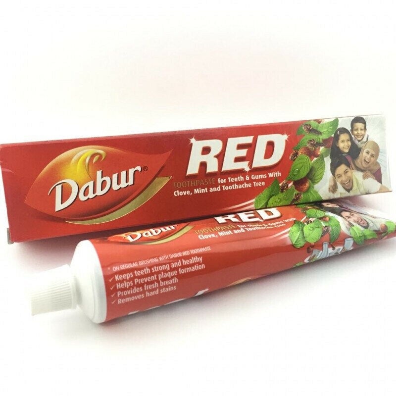 Зубная паста Ред Дабур (Red Dabur), 200 гр