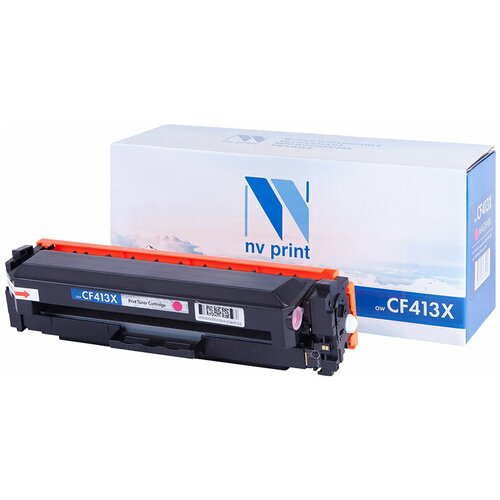 Картридж NV Print CF413XM для лазерного принтера HP Color LaserJet Pro M377dw / M477fdn / M477fdw / M477fnw / M452dn / M452nw, совместимый картридж nv print mpc3502em magenta nv mpc3502em