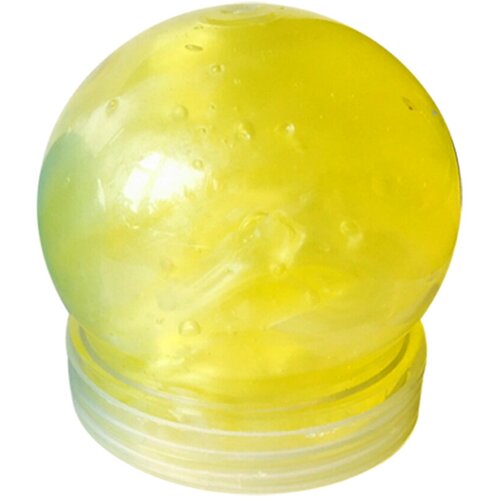 Слайм перламутровый в банке, Желтый 1 шт.