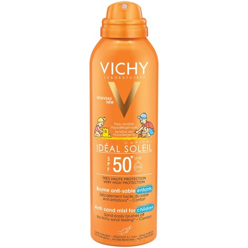 Детский спрей-вуаль VICHY анти-песок SPF50+ для лица и тела 200 мл