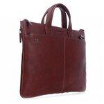 Сумка Piquadro Small expandable laptop briefcase with - изображение