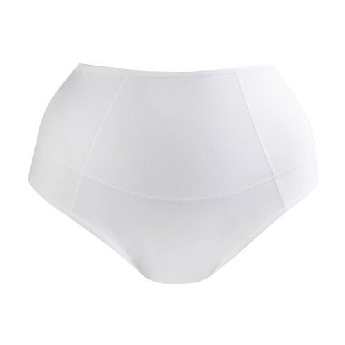 фото Milavitsa трусы слипы с высокой посадкой basic, размер 118, белый