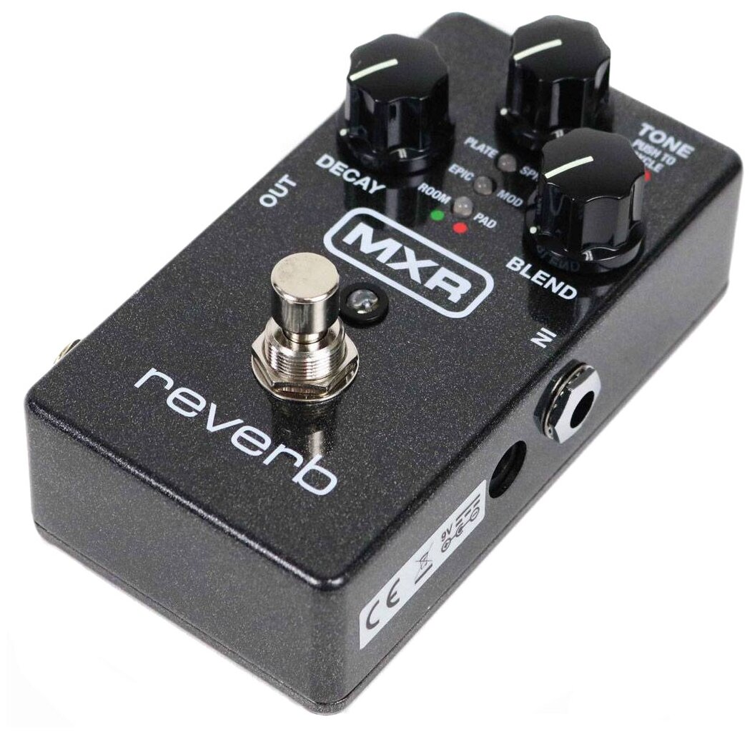 Педаль эффектов/примочка для бас гитары DUNLOP MXR M300 Reverb