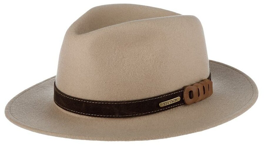 Шляпа федора STETSON 2638102 TRAVELLER WOOLFELT 