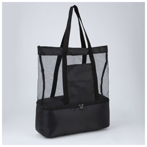 фото Сумка пляжная nazamok, черный, мультиколор