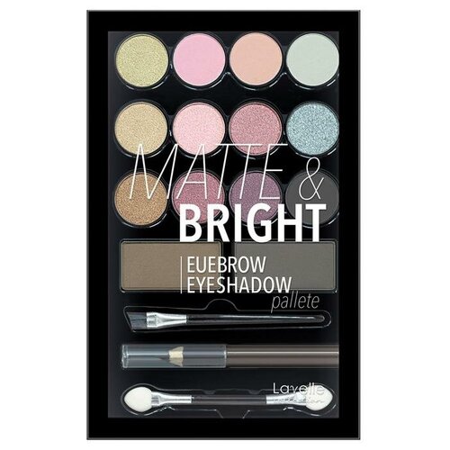 Lavelle Collection Набор для макияжа Matte&Bright A набор косметический matte bright nb 08 а тени для глаз и бровей карандаш аппликатор кисточка