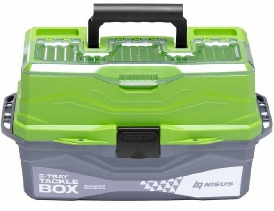 Ящик Tackle Box трехполочный зеленый (N-TB-3-G)