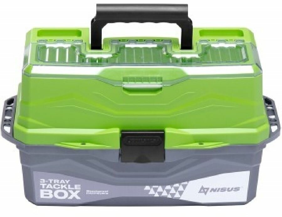 Ящик Tackle Box трехполочный зеленый (N-TB-3-G) — фото 1
