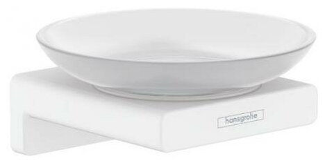 Hansgrohe 41746700 AddStoris мыльница матовый белый