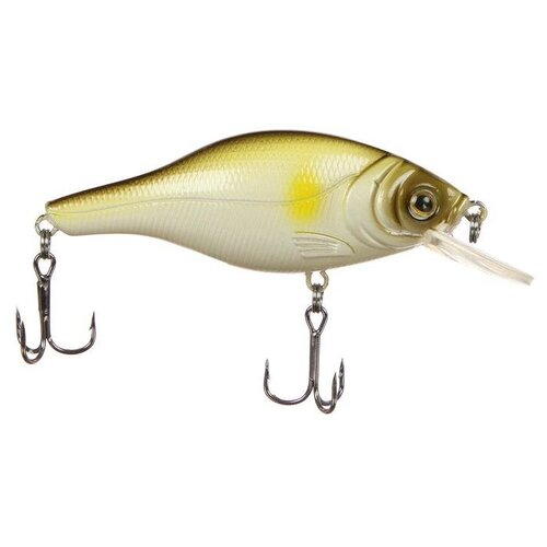 Воблер TROUT PRO BASS MINNOW 60F, 60 мм, 8.5 г, 1-1.5 м, цвет S25