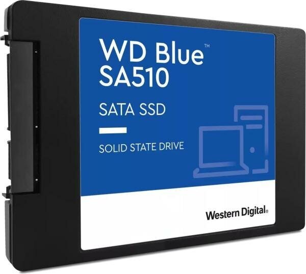 Твердотельный накопитель SSD 2.5 500 Gb Western Digital Blue SA510 Read 560Mb/s Write 510Mb/s 3D NAND TLC WDS500G3B0A