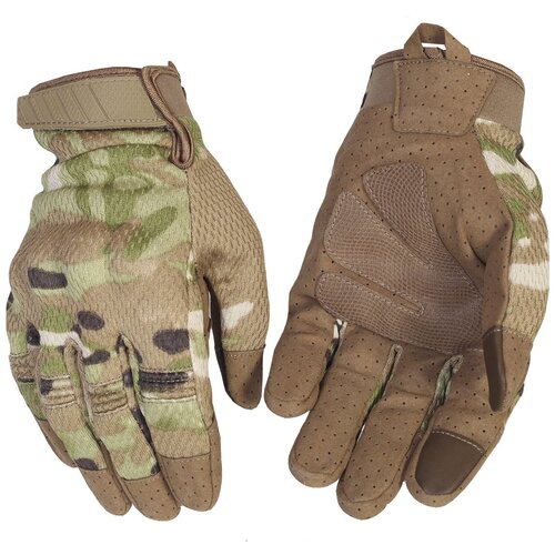 фото Перчатки ke tactical тактические со скрытой защитой multicam xl