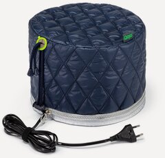 Изображение товара Термошапка для волос электрическая евровилка Qojo SIRIUS (D.NAVY) 25X18 СМ Темно Синий