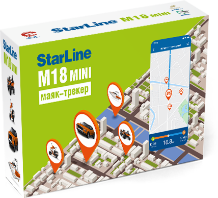 Маяк-трекер StarLine M18 mini