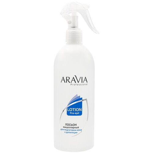 Aravia Professional - Мицеллярный лосьон для подготовки кожи к депиляции, 500 мл