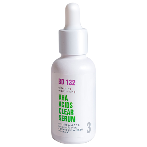 Сыворотка очищающая увлажняющая / BEAUTYDRUGS BD 132 AHA ACIDS CLEAR SERUM 30 мл сыворотка очищающая увлажняющая beautydrugs bd 132 aha acids clear serum 30 мл