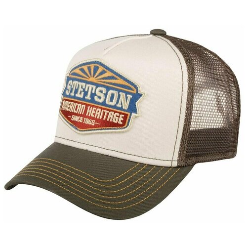 фото Бейсболка с сеточкой stetson 7751194 trucker cap sun, размер one