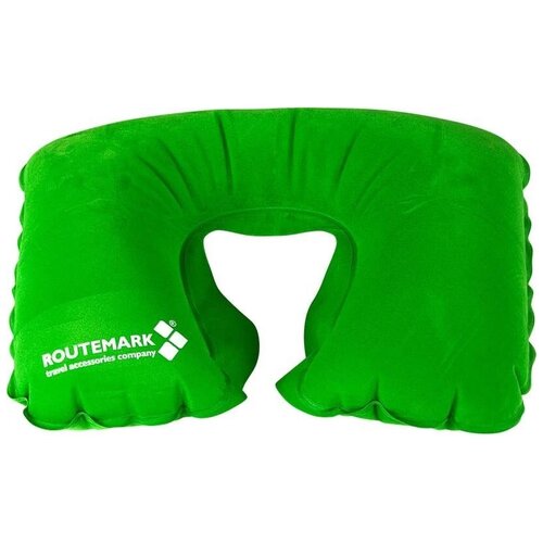 подушка для шеи routemark надувная черный Подушка для шеи ROUTEMARK, зеленый