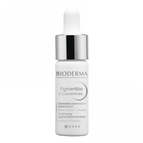 Bioderma Осветляющая сыворотка для лица Pigmentbio C-Concentrate 15мл осветляющая сыворотка bioderma pigmentbio с concentrate 15мл