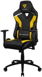 Компьютерное кресло ThunderX3 TC3 игровое, обивка: искусственная кожа, цвет: bumblebee yellow