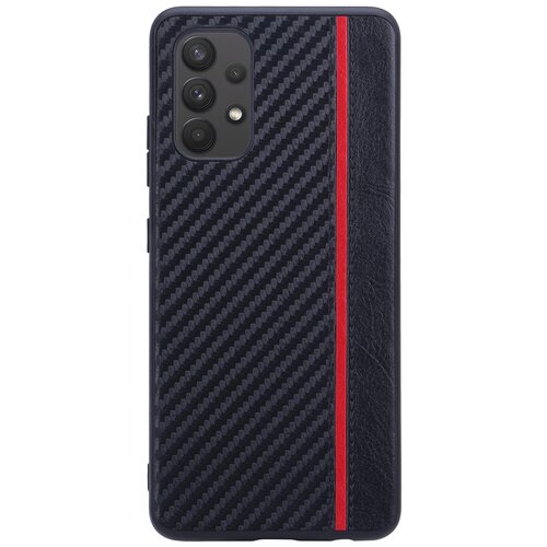 фото Чехол накладка g-case carbon для samsung galaxy a32 4(g) (самсунг гэлакси галакси а32) sm-a325f, черная
