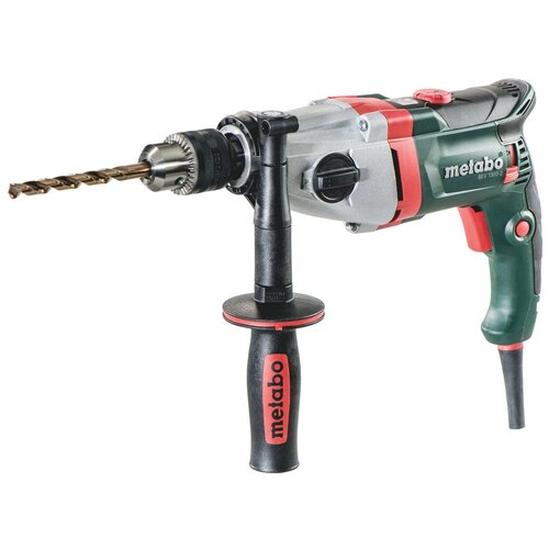 Дрель безударная Metabo BEV 1300-2 (ЗВП) Box, 1300 Вт черный