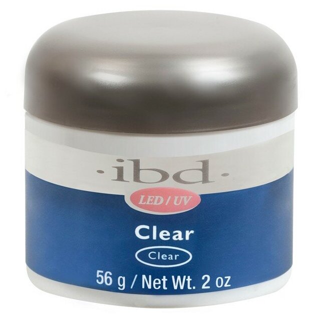 IBD, укрепляющий прозрачный гель LED/UV Gel Clear, 56 гр.