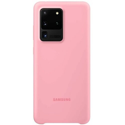 Накладка силикон для Samsung Silicone Cover Galaxy S20 Ultra (S11+) Pink Sand накладка силикон для samsung silicone cover samsung galaxy a31 a315 pink sand