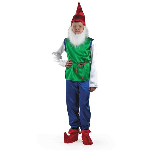 карнавальный костюм мальвина текстиль размер 28 рост 11 Карнавальный костюм «Гном», текстиль, размер 28, рост 110 см