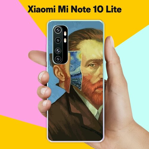 Силиконовый чехол на Xiaomi Mi Note 10 Lite Ван Гог / для Сяоми Ми Ноут 10 Лайт силиконовый чехол на xiaomi mi note 10 lite авокадо для сяоми ми ноут 10 лайт