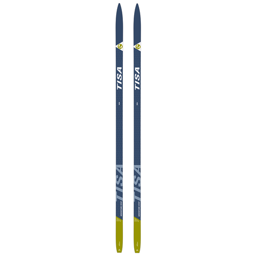 фото Беговые лыжи tisa adventure step без креплений синий/желтый 2020-2021 195 см