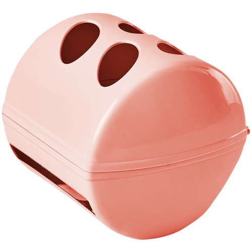 фото Держатель для туалетной бумаги (в комплекте 2 штуки) branq коллекция aqua, закрытый, йогуртовый, 134х130х124 (пр. россия)