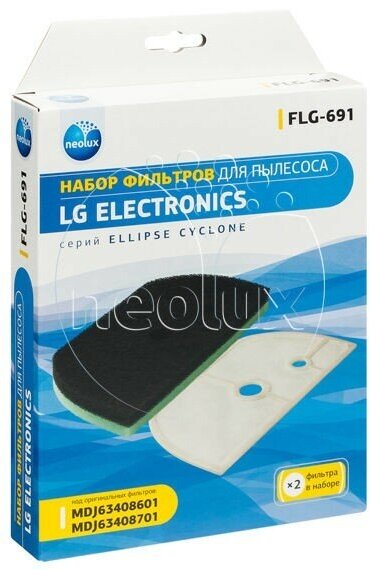 Предмоторный фильтр Neolux FLG-691 для пылесосов LG, тип ADQ73393603