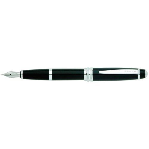 CROSS перьевая ручка Bailey, М, AT0456-7MS, черный цвет чернил, 1 шт. ручка перьевая cross at0456 21fj