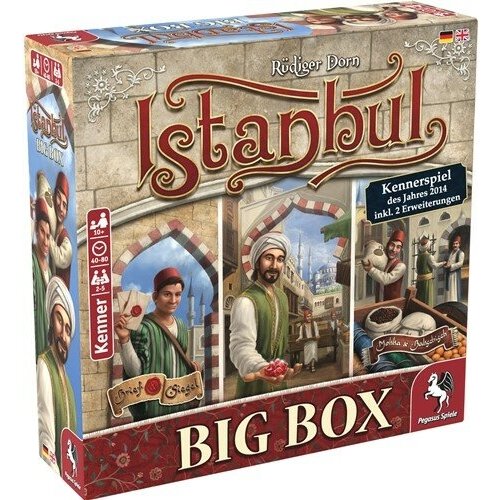 Наст. игра Istanbul Big Box (Стамбул: большая коробка) (правила на англ. языке)