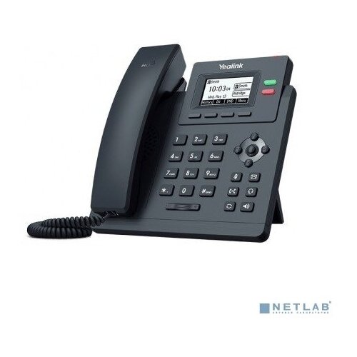 Yealink VoIP-телефон Yealink SIP-T31P, Телефон SIP 2 линии, PoE, БП в комплекте (SIP-T31P)